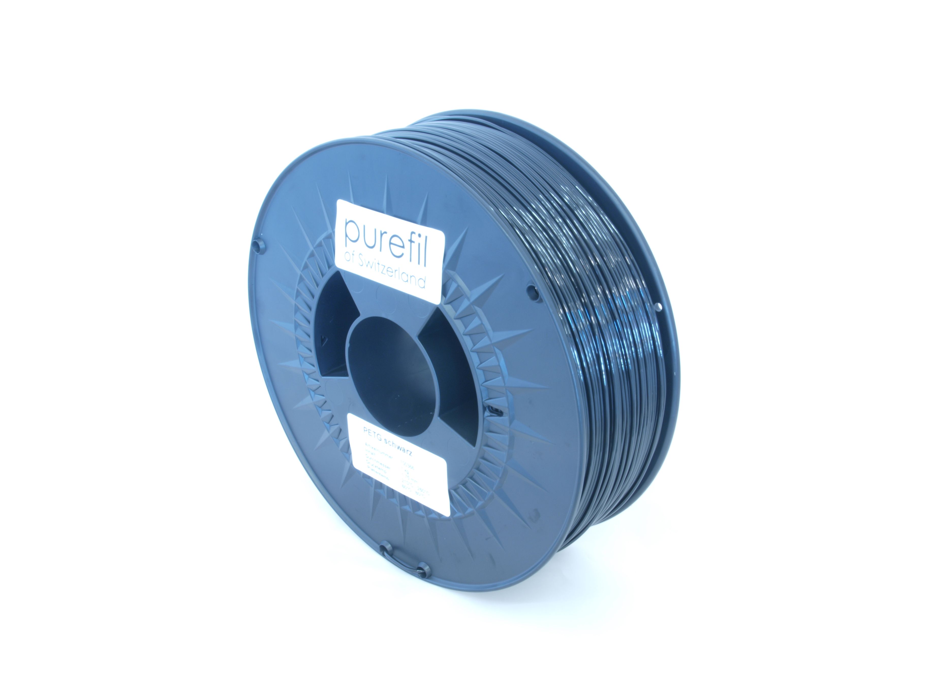 PETG Filament Purefil PETG Schwarz 1Kg 1.75mm