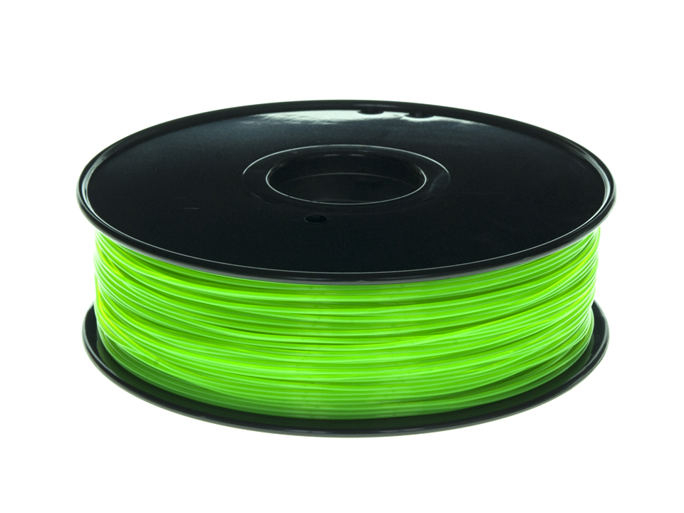 PLA Filament Transparent PLA Transparent Grün 1Kg 1.75mm