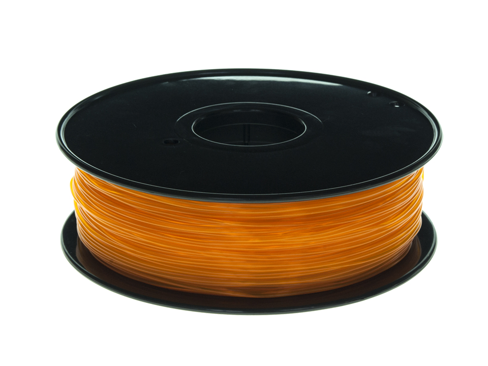 PLA Filament Transparent PLA Transparent Orange 1Kg 1.75mm