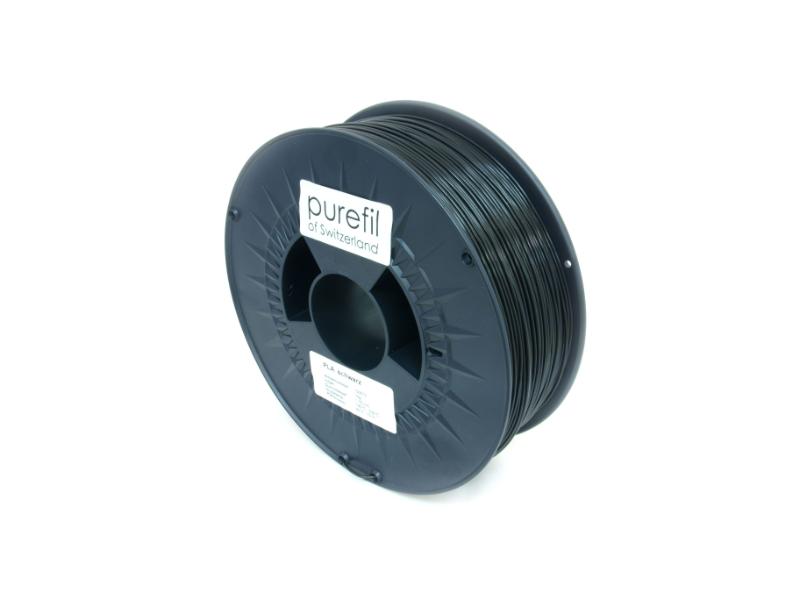 PLA Filament Purefil PLA Schwarz Matt 1Kg 1.75mm