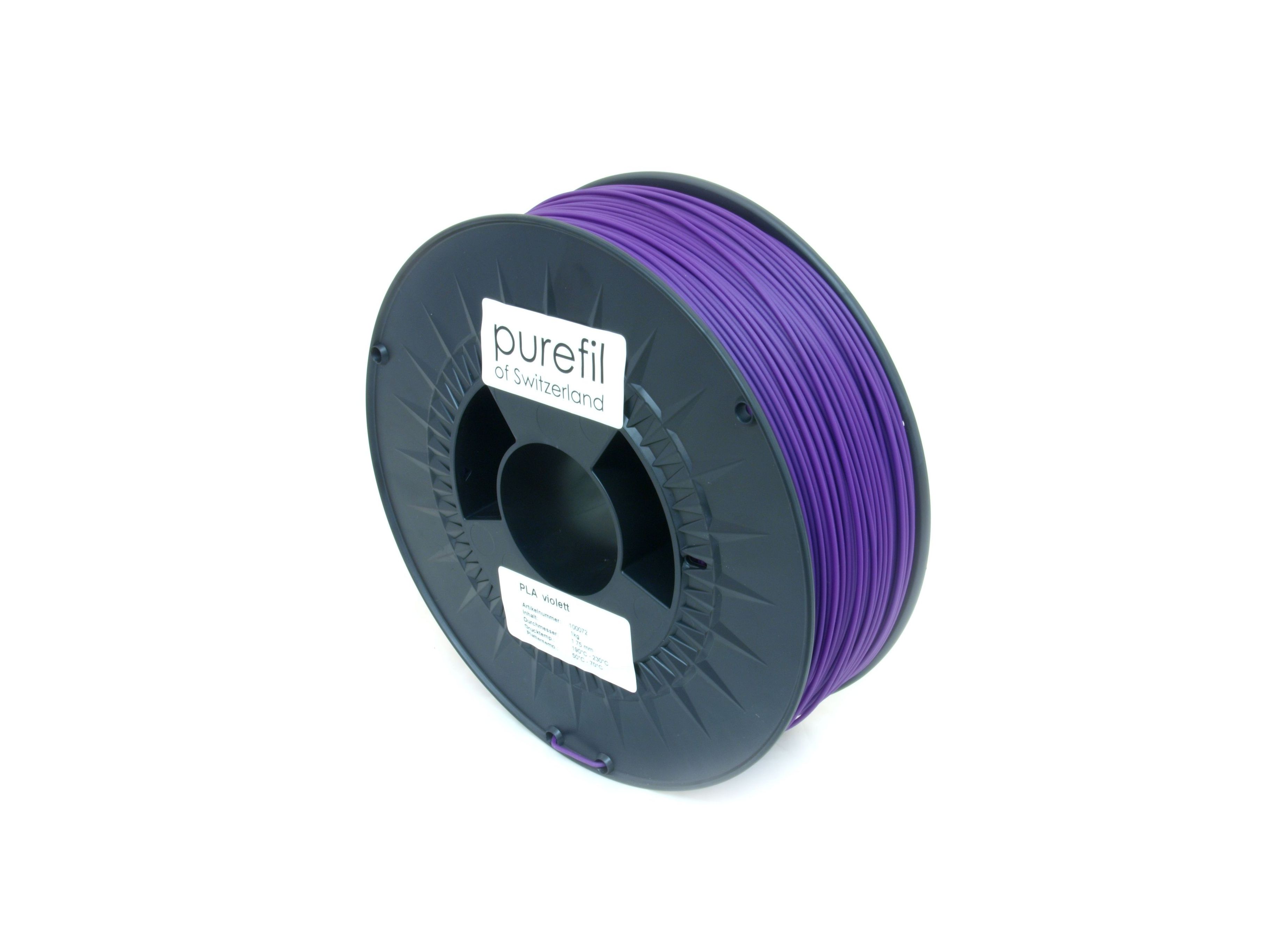 PLA Filament Purefil PLA Violett 1Kg 1.75mm