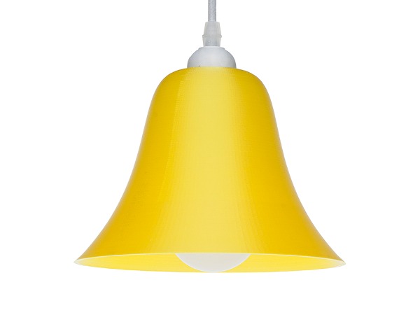3d-gedruckte_lampen LampBell Gelb Silk