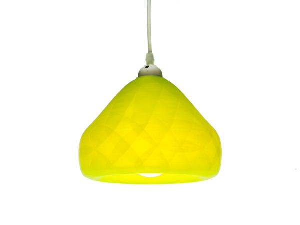 3D-gedruckte Lampen Schlumpf Octet Gelb