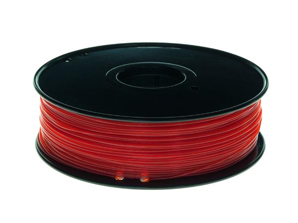 PLA Filament Transparent PLA Transparent Rot 1Kg 1.75mm