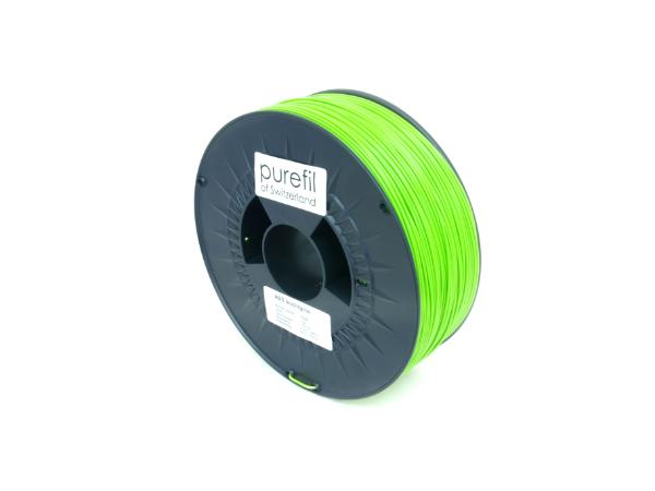 PLA Filament Purefil PLA Leuchtgrün 1Kg 1.75mm