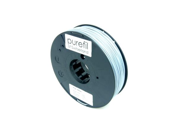 PLA Filament Purefil PLA Silber 0.35Kg 1.75mm